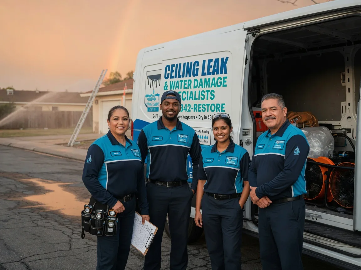 Ceiling Leak Cleanup company in Three Lakes, WI